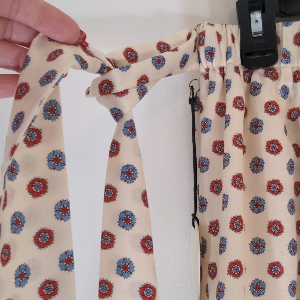 TULAROSA x Revolve Perry Polkadot Scarf Mini Dress small NWT - Picture 6 of 9